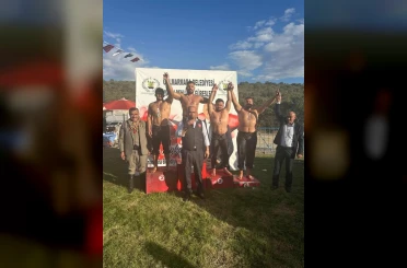 Kemer Belediyesi güreşçisinden kürsü başarısı 
