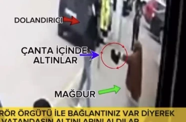 Kendini polis diye tanıttı, terlikle dolandırmaya geldi 