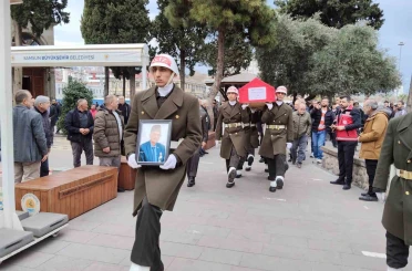 Kıbrıs Gazisi Dereli, son yolculuğuna uğurlandı 
