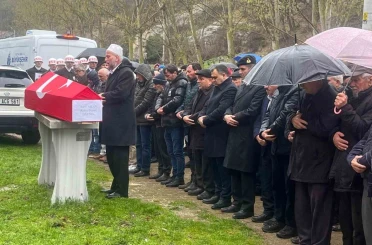 Kıbrıs Gazisi Sabri Aslan son yolculuğuna uğurlandı 