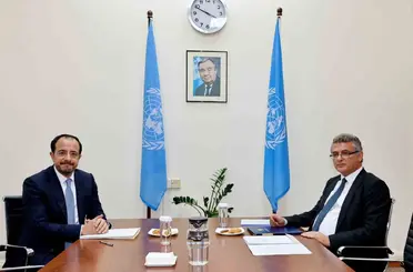 Kıbrıslı liderler Erhürman ile Hristodulidis’in görüşmesi başladı
