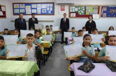 Kilis’te 45 bin 713 öğrenci karne aldı 