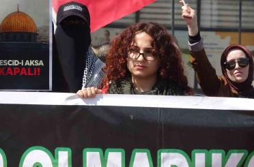 Kilis’te Filistinlilere yönelik idam kararına tepki 