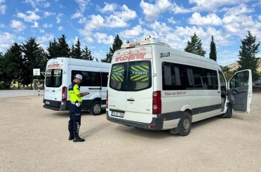 Kilis’te okul servislerine jandarma denetimi 