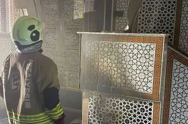 Kırıkhan’da camide yangın çıktı