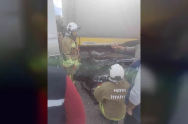 Kırıkhan’da trafik kazası: 1 yaralı 