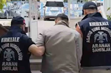 Kırıkkale’de 10 yıl hapis cezası bulunan yabancı uyruklu hükümlü yakalandı 