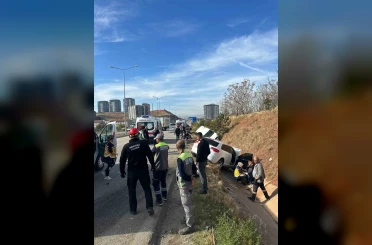 Kırıkkale’de iki otomobil çarpıştı: 8 yaralı 
