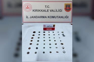 Kırıkkale’de tarihi eser operasyonu 