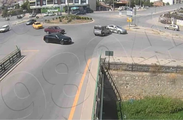 Kırıkkale’de trafik kazaları KGYS kameralarına yansıdı 