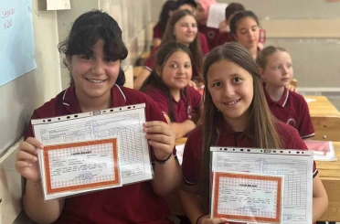 Kırklareli’de 53 bin 822 öğrenci karne heyecanı yaşadı 