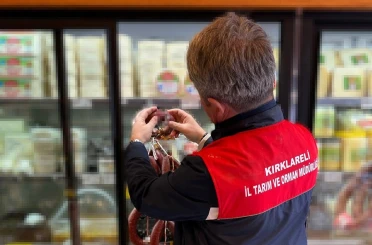 Kırklareli’nde marketlerde fiyat ve gıda denetimi 