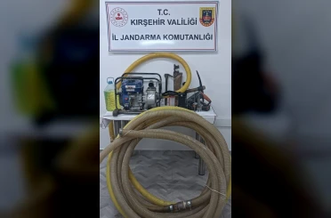 Kırşehir’de kaçak kazı yapan 8 şüpheli suçüstü yakalandı 
