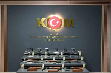 Kırşehir’de kaçak silah operasyonu: 1 gözaltı 