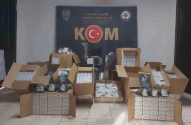 Kırşehir’de kaçak tütün operasyonu 