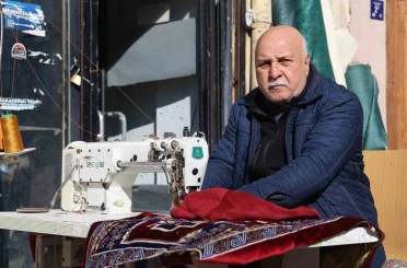 Kırşehir’de kış sezonunda şark köşesine ilgi arttı 