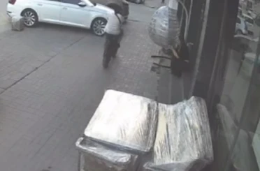Kırşehir’de otomobile çarpan bisikletli çocuk yaralandı 