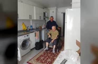 Kırşehir’de özel bireylere tekerlekli sandalye desteği 