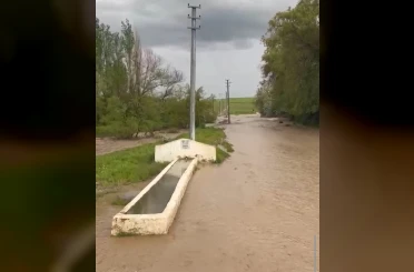 Kırşehir’de sağanak sele dönüştü: Arı kovanları zarar gördü 