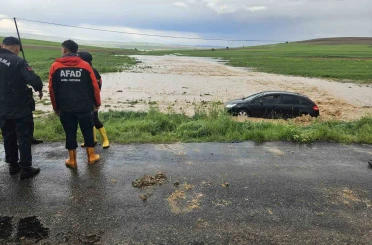 Kırşehir’de sağanak sele neden oldu 