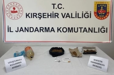 Kırşehir’de uyuşturucu operasyonu: 2 kişi yakalandı 