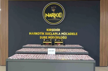 Kırşehir’de zehir tacirine darbe 