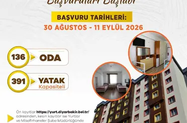 Kız öğrenci misafirhanesi için yeni dönem başvuruları başladı
