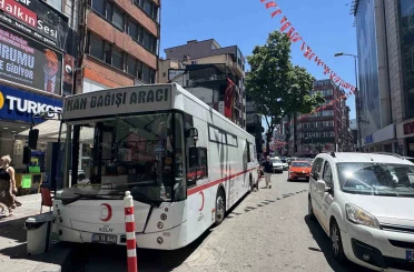 Kızılay’dan kan bağışı 