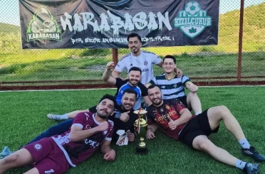 Kızılçukur Köyü’nde futbol turnuvası gerçekleştirildi 
