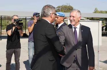 KKTC Cumhurbaşkanı Erhürman, GKRY lideri Hristodulidis bir araya geldi
