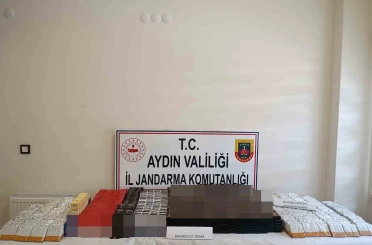 Koçarlı’da kaçak sigara operasyonu 