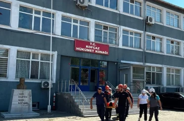 Kofçaz Kaymakamlığında deprem ve yangın tatbikatı 