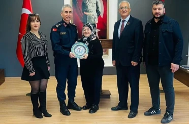 Komutan Vedat Kültür ile yeni yıl hedeflerini görüştüler 