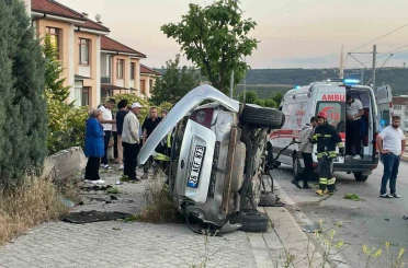 Kontrolünden çıkan aracın genç sürücüsü yaralandı 