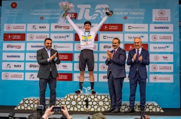 Konya Büyükşehirli pedallar, Cumhurbaşkanlığı Bisiklet Turu’nda göz doldurdu