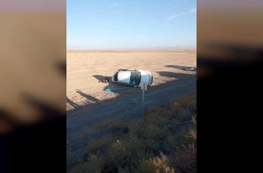 Konya'da otomobil takla attı: 6 yaralı
