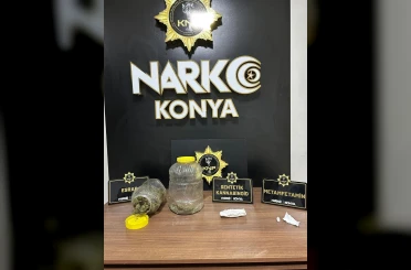 Konya'da uyuşturucu operasyonları: 76 tutuklama