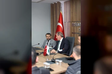 Konya Emlakçılar Odası Yönetiminden, KONESOB Başkanı Muharrem KARABACAK’a hayırlı olsun ziyareti