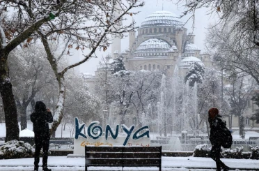 Konya'nın 6 ilçesinde okullar tatil edildi