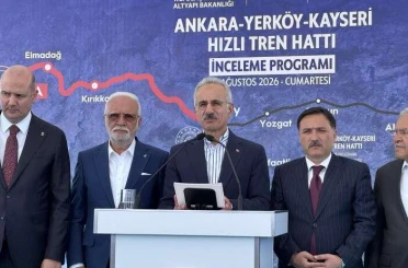 Konya’ya Yeni Demiryolu Hattı