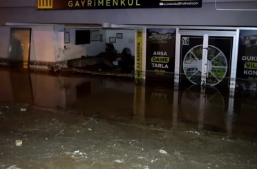 Konya’da dağlık alandan gelen sel etkili oldu