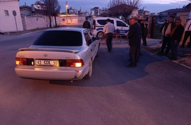Konya’da ehliyetsiz sürücülerin kazası: 1 yaralı 