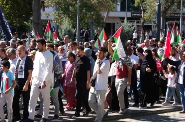 Konya’da ’Gazze İçin Kararlılık Yürüyüşü’ düzenlendi 