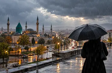Konya’da yağışlı hava hafta sonu da sürecek