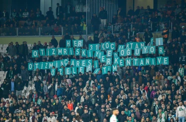 Konyaspor maçında SOBE’den anlamlı otizm mesajı!