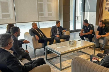 Konyaspor, Ünal Karaman'ı ağırladı