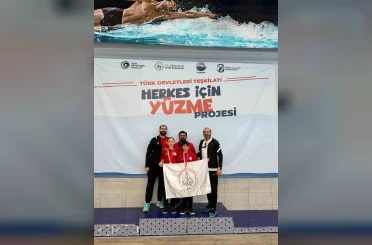 Körfezli genç yüzücüler Azerbaycan’da Türkiye’yi temsil edecek 