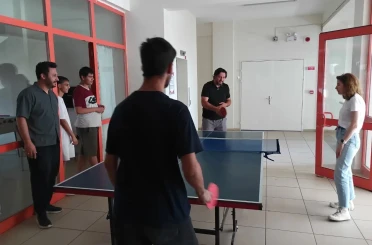 Koruma altındaki gençler masa tenisi turnuvasında buluştu 