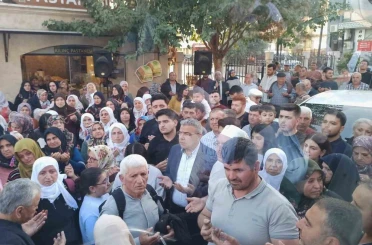 Köşk’te umre yolcuları dualarla uğurlandı 