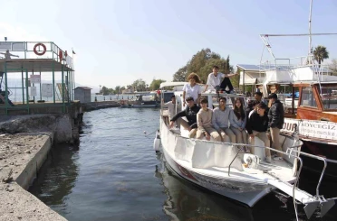 Köyceğiz Gölü’nde incelemelerde bulunuldu 